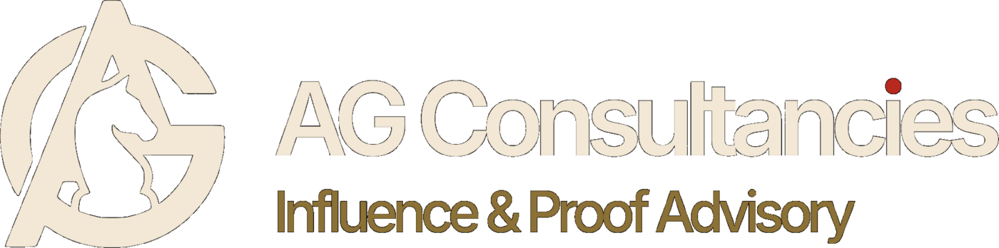 AG Consultancies — Influence & Proof Advisory